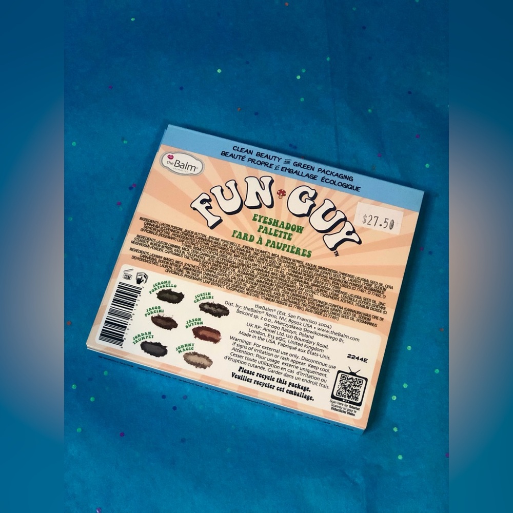 The Balm Fun Guy Shroom Hued Eyeshadow Makeup Palette New - Picture 5 of 8